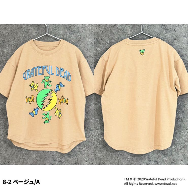 GRATEFULDEAD オーバーサイズTシャツ キッズ[品番：MSSK1628175