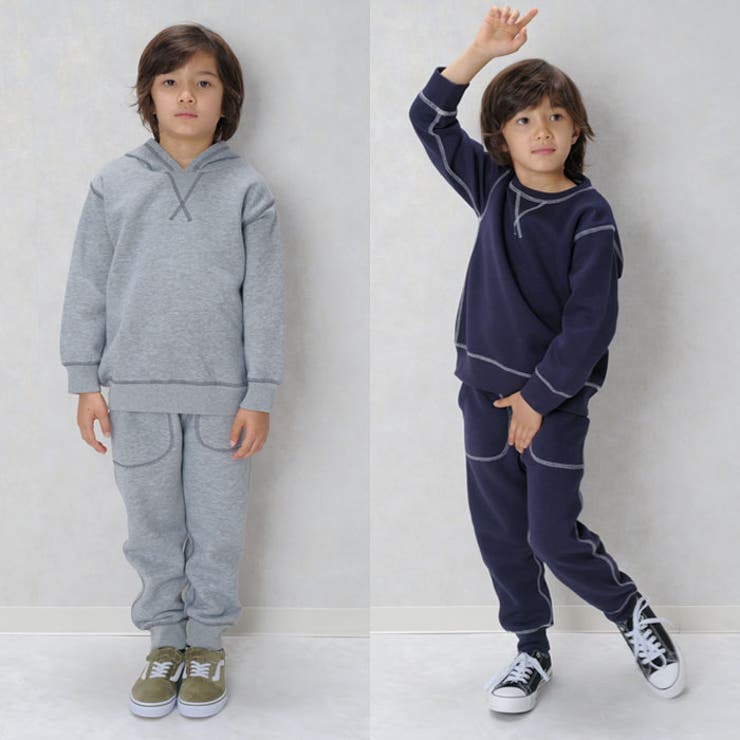 キッズパンツジョガーパンツ子供服男の子女の子スウェットパンツスエットパンツジャージ長ズボン無地ボーイズガールズ裏起毛部屋着ルームウェアカジュアルシンプルジュニア110cm120cm130cm140cm150cm160cm「543-09」