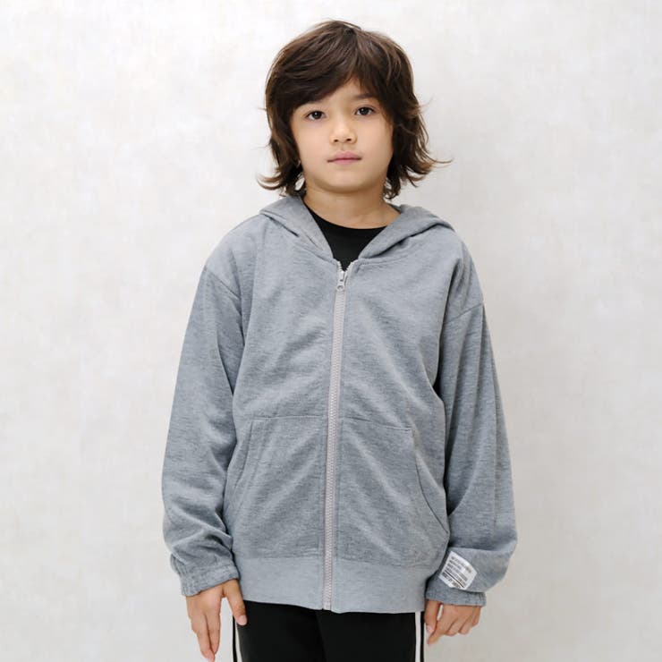 ボンディングジップパーカーキッズ子供服男の子女の子ZIPパーカーフードありアウター防寒暖かい秋冬無地ジュニア韓国子供服110cm120cm130cm140cm150cm160cm「943-02」