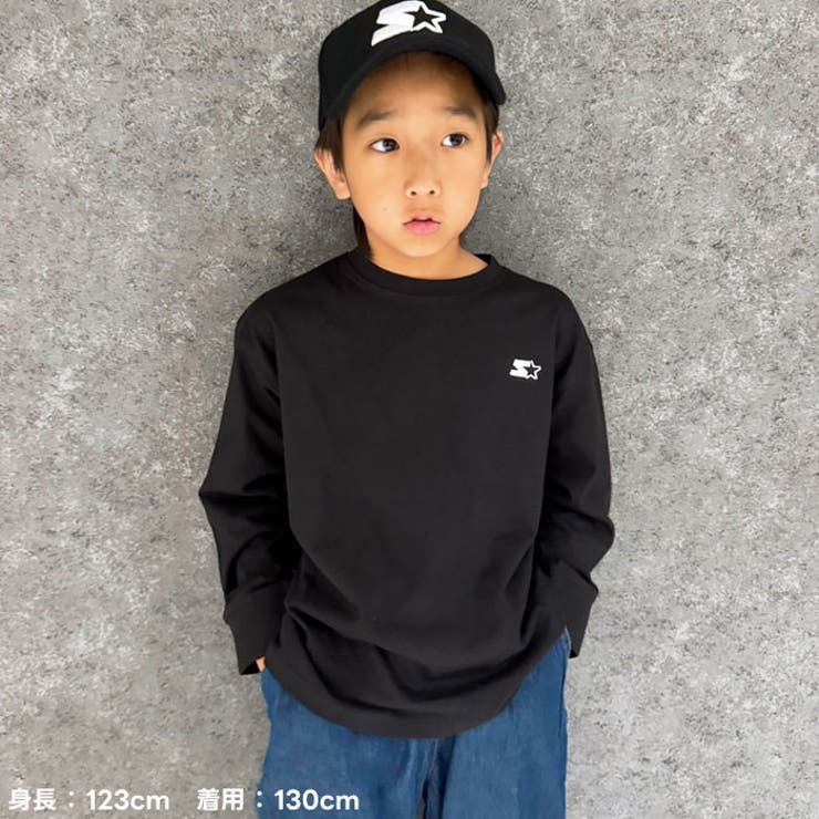 STARTER スターターオーバーサイズロングスリーブTシャツ キッズ