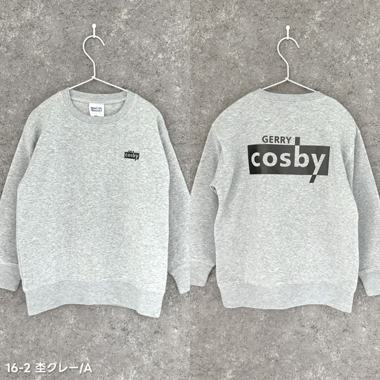 COSBYオーバーサイズトレーナーキッズ子供服男の子女の子長袖トップススウェットブランドコスビービッグシルエットBIGビックプリント裏起毛冬物冬服秋物秋服韓国子供服110cm120cm130cm140cm150cm160cm「CO44-01」
