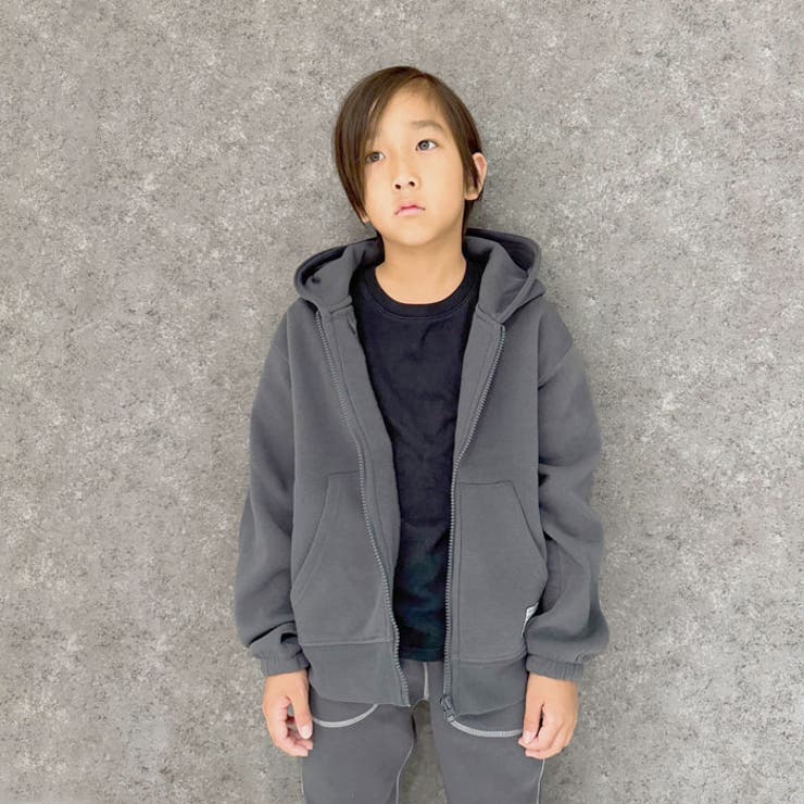 裏起毛ZIPオーバーパーカー キッズ 子供服 | NEXT WALL | 詳細画像4 