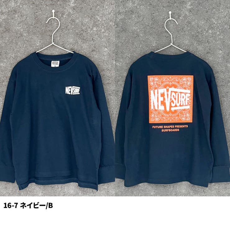 NEVSURFバックプリントBIGロンT キッズ 子供服 | NEXT WALL | 詳細画像11 