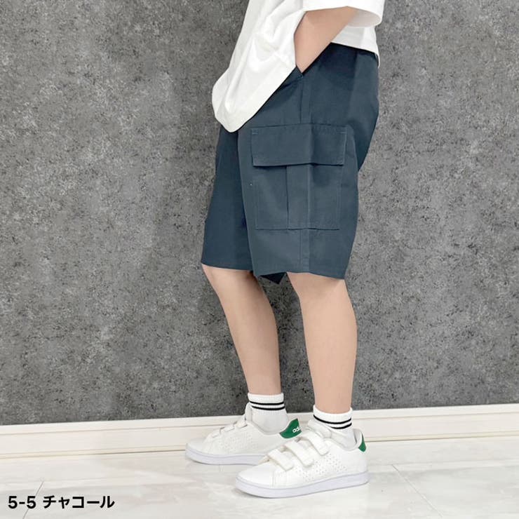 【送料無料】キッズパンツハーフパンツカーゴパンツカーゴハーフパンツ子供服男の子女の子半ズボン無地ボーイズガールズタフタ部屋着ルームウェア110cm120cm130cm140cm150cm160cm「524-07」