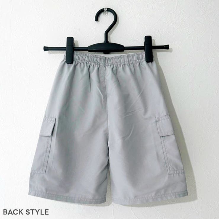 【送料無料】キッズパンツハーフパンツカーゴパンツカーゴハーフパンツ子供服男の子女の子半ズボン無地ボーイズガールズタフタ部屋着ルームウェア110cm120cm130cm140cm150cm160cm「524-07」