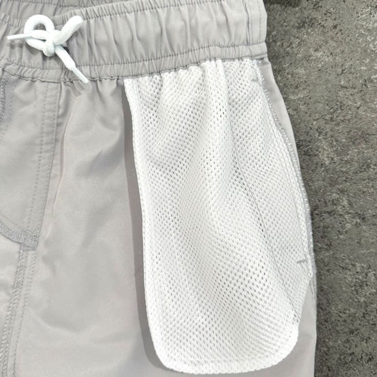 【送料無料】キッズ子供服水陸両用パンツハーフパンツショートパンツ水着スイムウェア海水パンツ半ズボン男の子ワンポイントジュニアスポーツアウトドア110cm120cm130cm140cm150cm160cm「924-00」