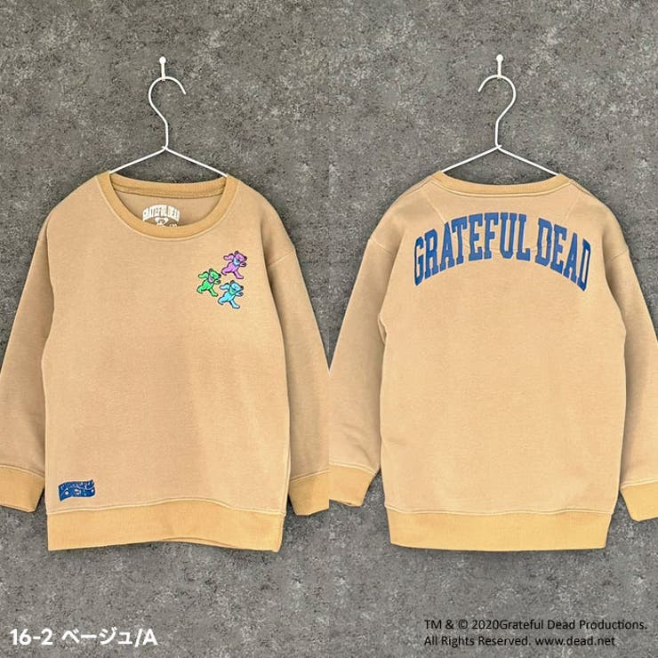 GRATEFULDEAD オーバーサイズ裏起毛トレーナー キッズ | NEXT WALL | 詳細画像5 