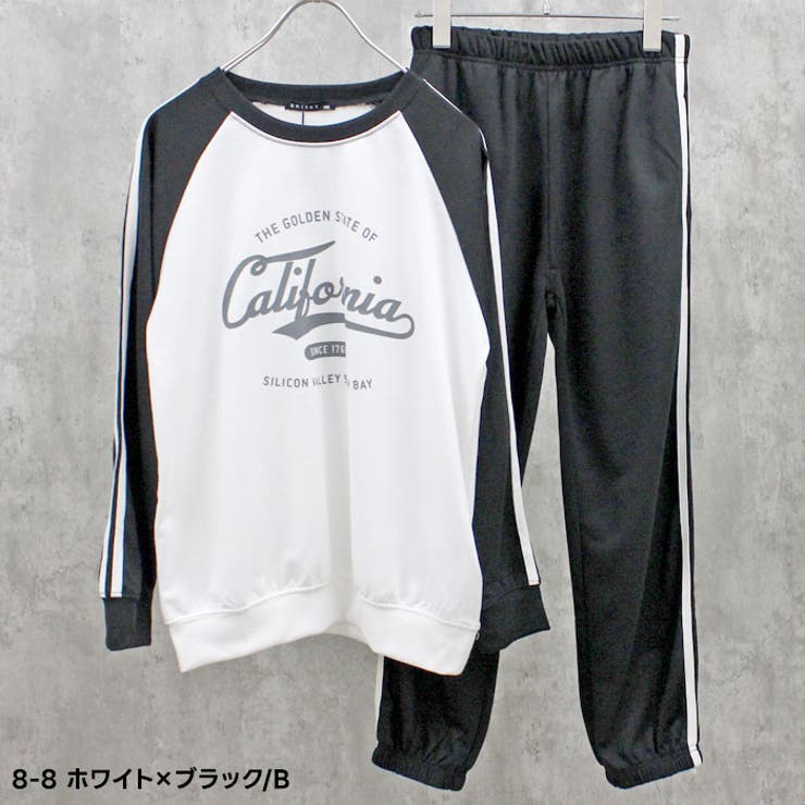 ミニ裏毛 2本ラインセットアップ キッズ | NEXT WALL | 詳細画像17 