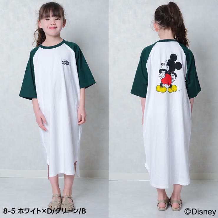 RE ARRIVAL/再入荷 MICKEY オーバーサイズワンピース[品番：MSSK1628331 MOUSE ワンピース