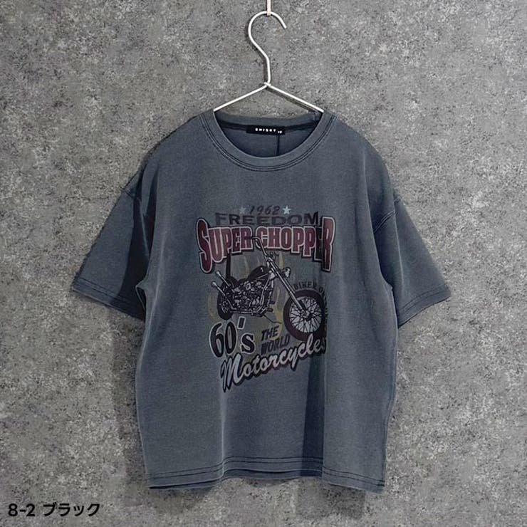 【送料無料】SHISKYピグメント染めオーバーサイズプリントTシャツキッズ子供服男の子女の子半袖ティーシャツBIGビッグシルエットビックヴィンテージプリントゆったり大きめジュニアアメカジ夏物夏服110cm120cm130cm140cm150cm160cm「125-00」