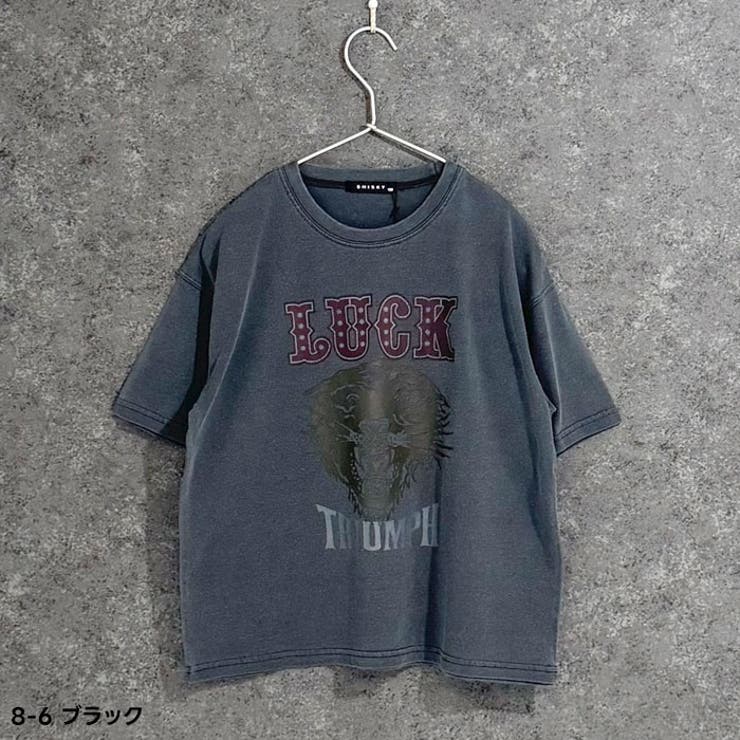 【送料無料】SHISKYピグメント染めオーバーサイズプリントTシャツキッズ子供服男の子女の子半袖ティーシャツBIGビッグシルエットビックヴィンテージプリントゆったり大きめジュニアアメカジ夏物夏服110cm120cm130cm140cm150cm160cm「125-00」