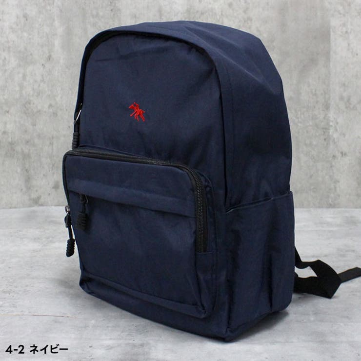 POLOCHAMPSポロチャンプスリュックサックキッズバックパックデイパックかばん鞄カバン無地刺繍ブランドロゴ軽量男の子女の子子供用子どもこども入園入学通学通園遠足修学旅行アウトドア小学生低学年年少幼稚園防災ジュニア「PL25-11K」
