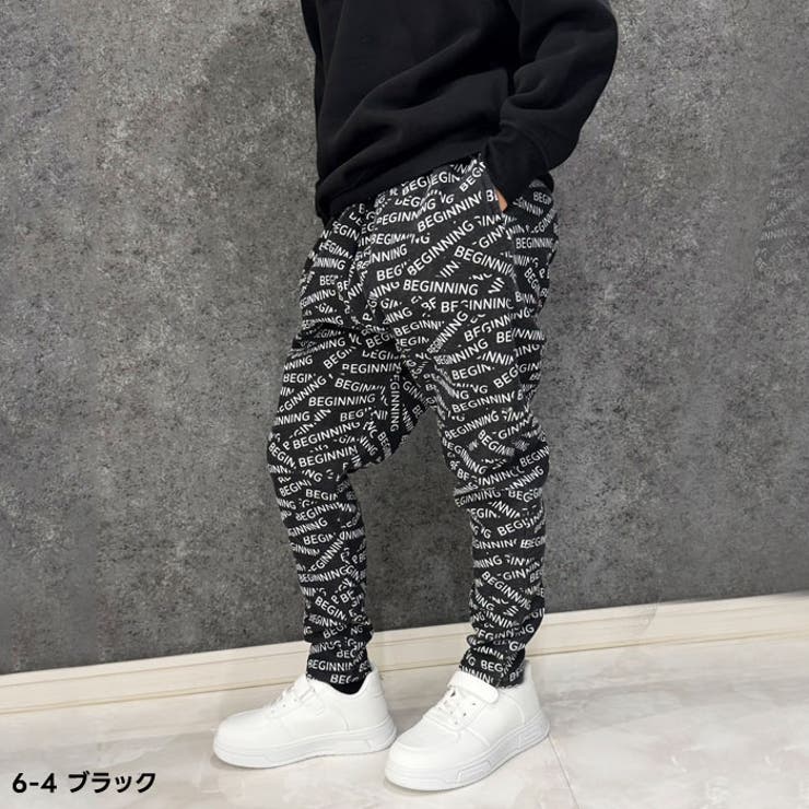 裏起毛 総柄テーパードパンツ スウェットパンツ | NEXT WALL | 詳細画像5 