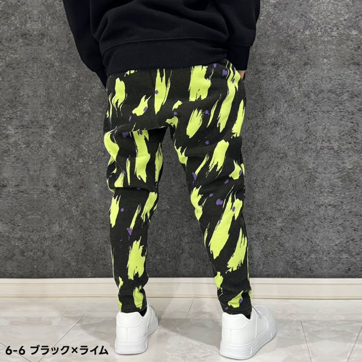 裏起毛 総柄テーパードパンツ スウェットパンツ | NEXT WALL | 詳細画像7 