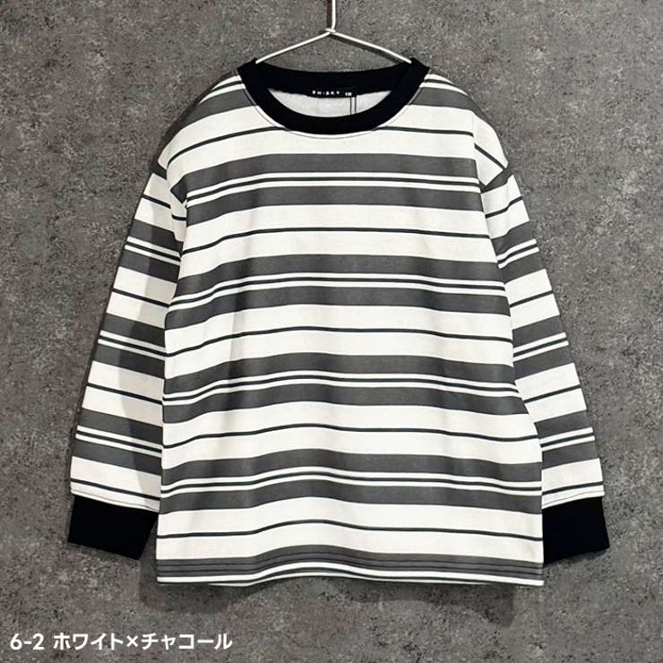 ボーダー 裏起毛トレーナー キッズ | NEXT WALL | 詳細画像3 