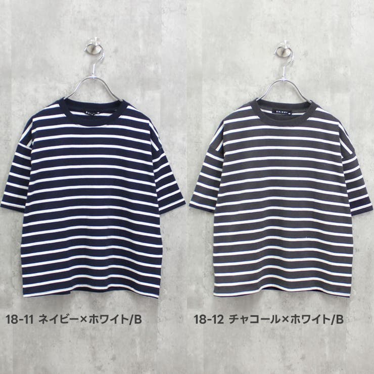 ボーダーBIG Tシャツ キッズ | NEXT WALL | 詳細画像14 