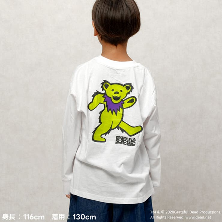 GRATEFULDEAD オーバーサイズロングスリーブTシャツ キッズ | NEXT WALL | 詳細画像4 