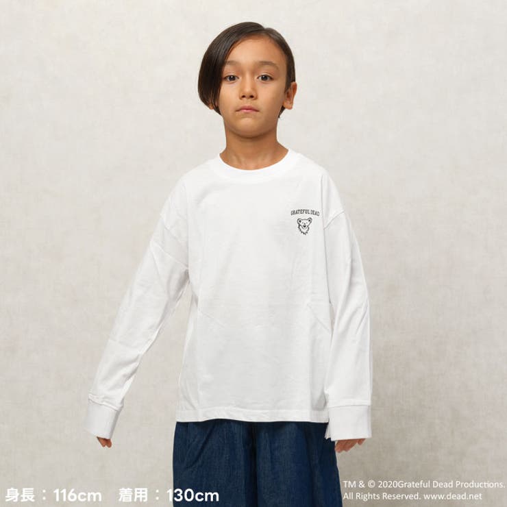 GRATEFULDEAD オーバーサイズロングスリーブTシャツ キッズ | NEXT WALL | 詳細画像5 