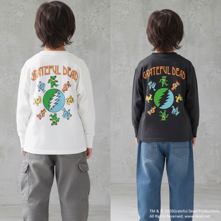 GRATEFULDEAD オーバーサイズロングスリーブTシャツ キッズ | NEXT WALL | 詳細画像9 