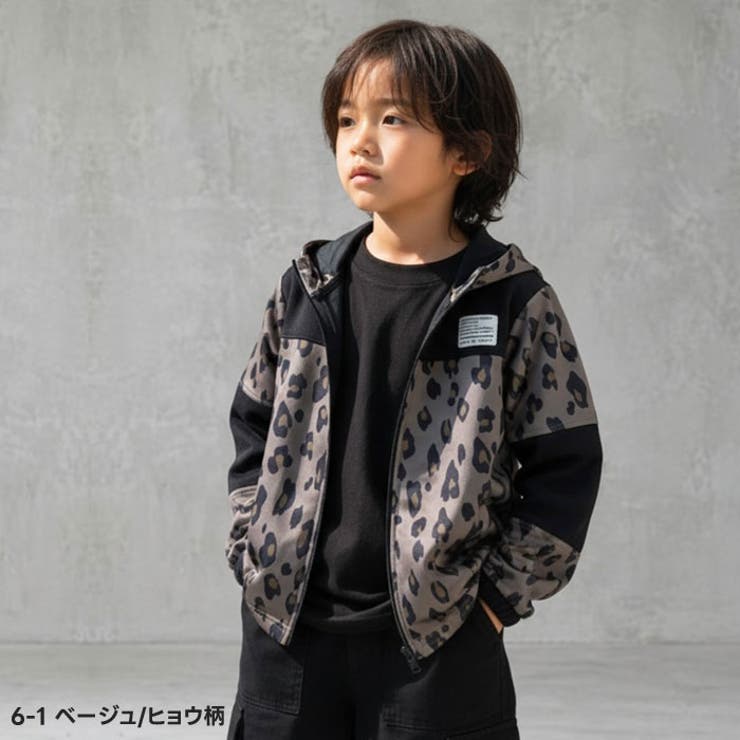 総柄スウェット マウンテンパーカー キッズ[品番：MSSK1628534]｜NEXT