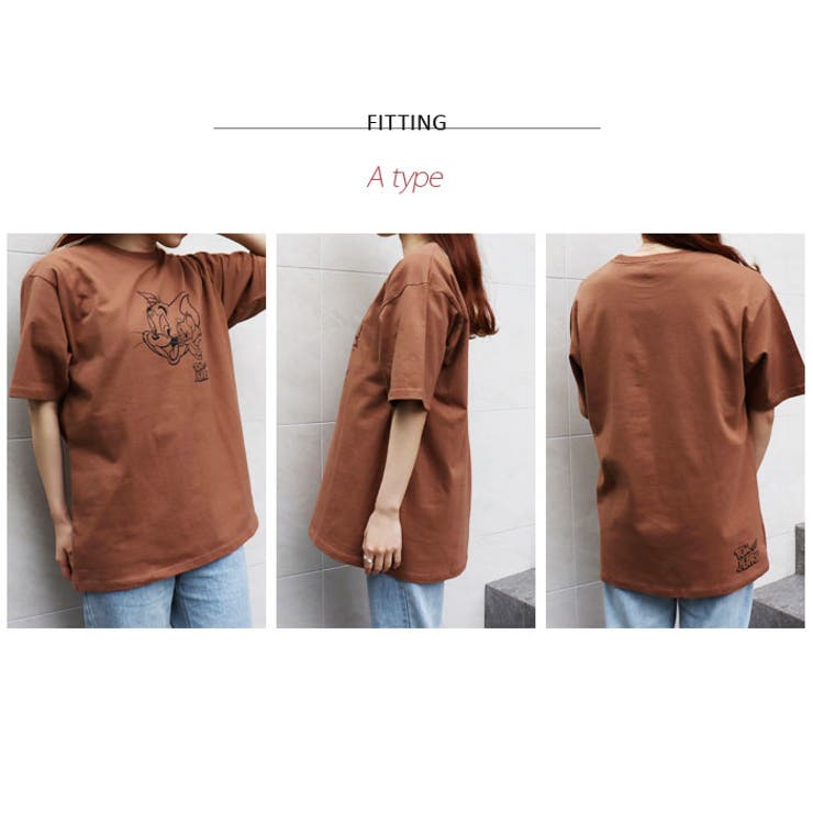 メンズTシャツ半袖クルーネックレディースプリントトムとジェリートムジェリカジュアルMLXL「T21-100.101.102」