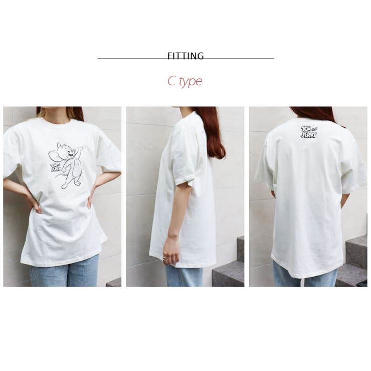 メンズTシャツ半袖クルーネックレディースプリントトムとジェリートムジェリカジュアルMLXL「T21-100.101.102」