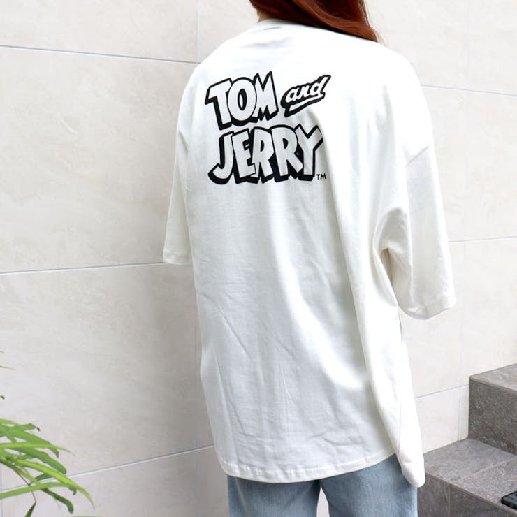 メンズTシャツ半袖ビッグBIGクルーネックレディースプリントトムとジェリートムジェリカジュアルMLXL「T21-103.104.105」