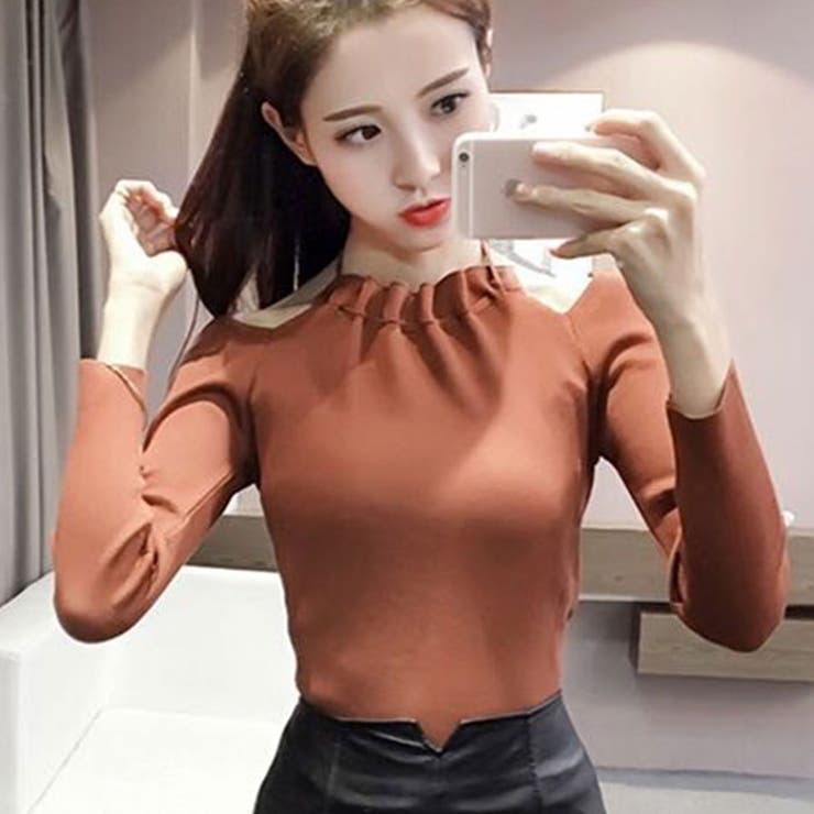 レディース ロンT 肩あき | NEXT WALL【WOMAN】 | 詳細画像4 