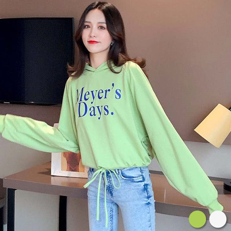 レディース BIGパーカー ビッグシルエット | NEXT WALL【WOMAN】 | 詳細画像1 