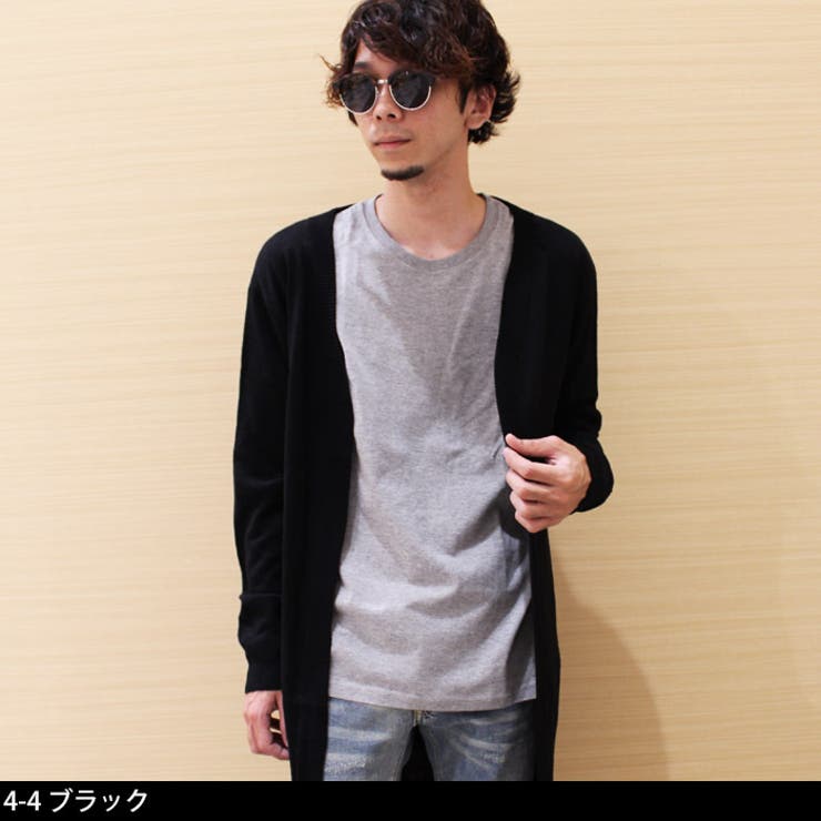 メンズニットセーターニットテレコ無地ニットクルーネックカーディガンカーデガンライン秋服冬服カジュアルmens紳士MLXL「849-101」