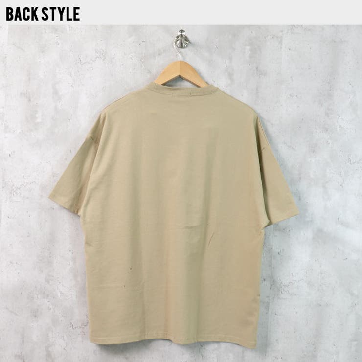 【ZI-ON×メール便送料無料】メンズ半袖Tシャツ紳士服mensティーシャツクルーネック綿USコットンビッグシルエットBIG無地ポケットワンポイントカジュアルアメカジMLXL「832-04」