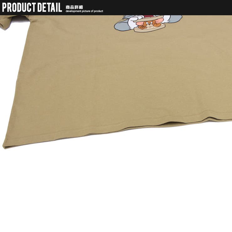 【送料無料】メンズTシャツ半袖プリントロゴトムとジェリートムジェリトム&ジェリーゆるシルエットBIGバックプリントカジュアルアメカジストリートMLXL「T23-100」