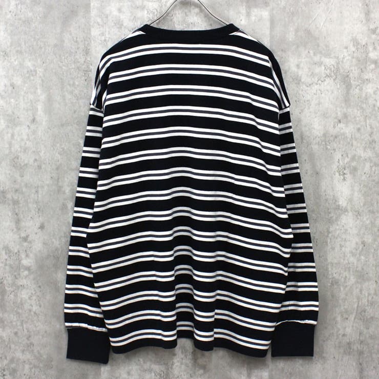 先染めマルチボーダーロンT メンズ 長袖[品番：MSSK1628160]｜NEXT