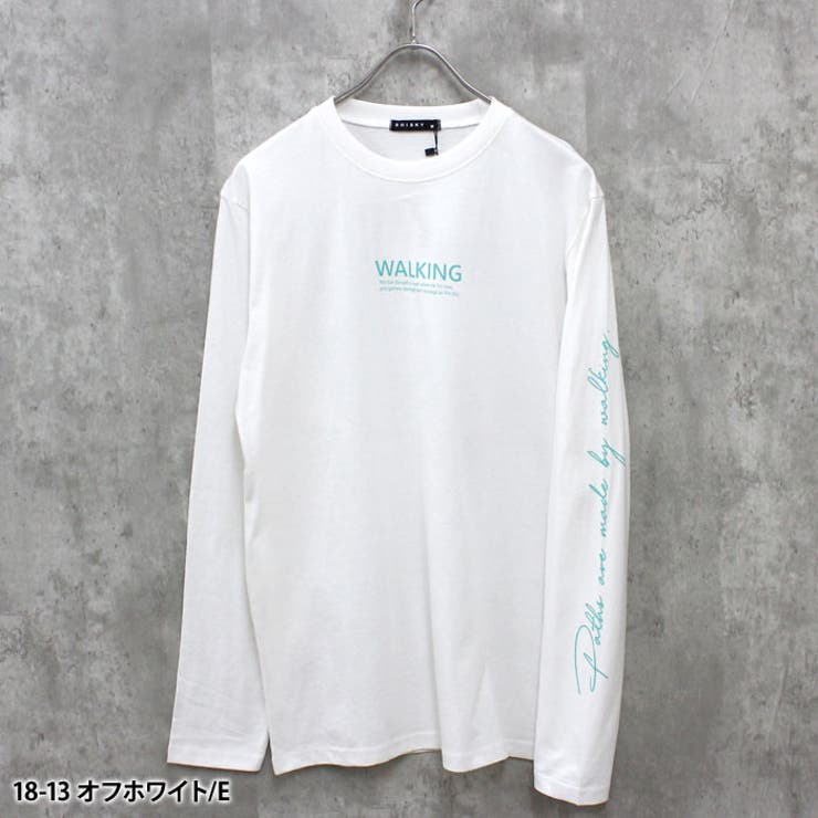 【送料無料】メンズロンT長袖TシャツプリントロゴクルーネックアメカジカジュアルシンプルMLXL「814-105」
