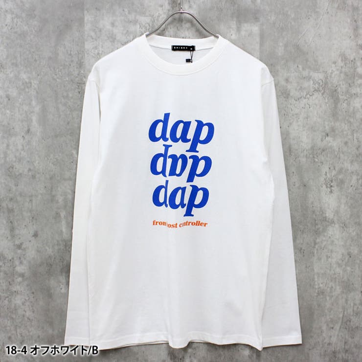 【送料無料】メンズロンT長袖TシャツプリントロゴクルーネックアメカジカジュアルシンプルMLXL「814-105」