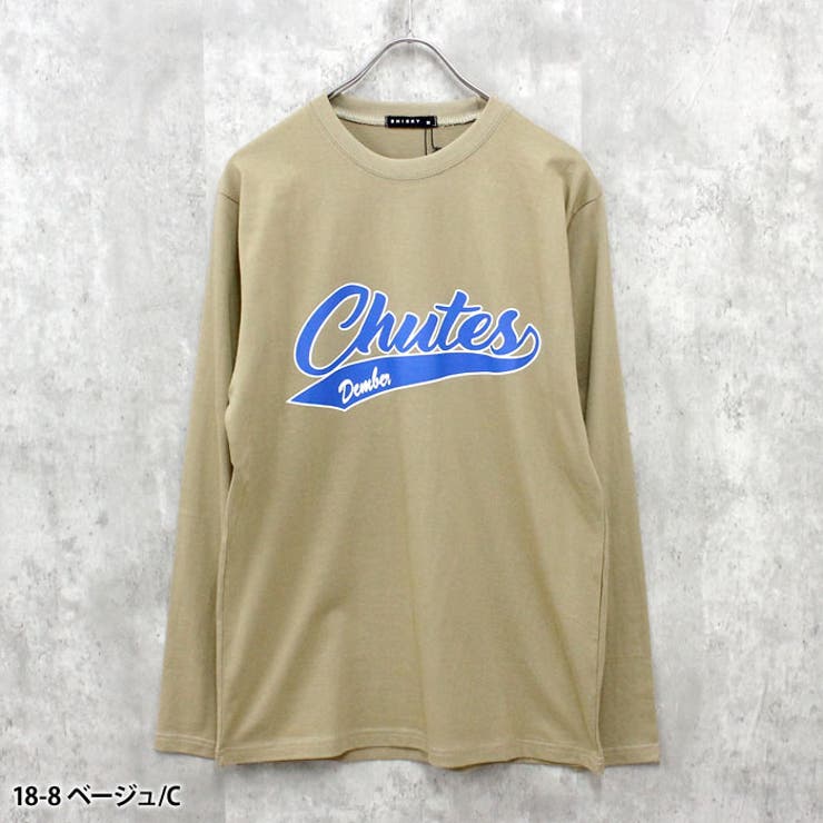 【送料無料】メンズロンT長袖TシャツプリントロゴクルーネックアメカジカジュアルシンプルMLXL「814-105」