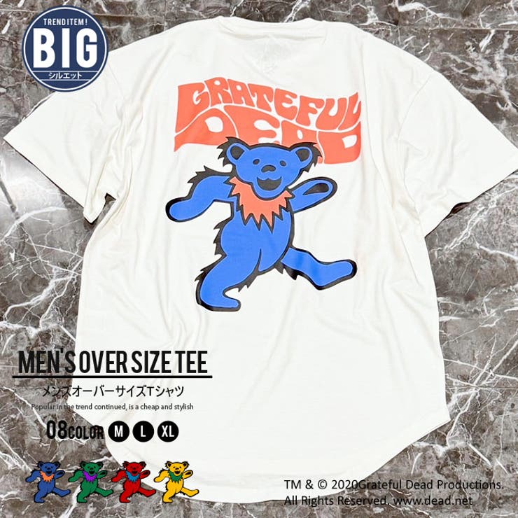 GRATEFULDEAD オーバーサイズTシャツ メンズ | NEXT WALL | 詳細画像1 