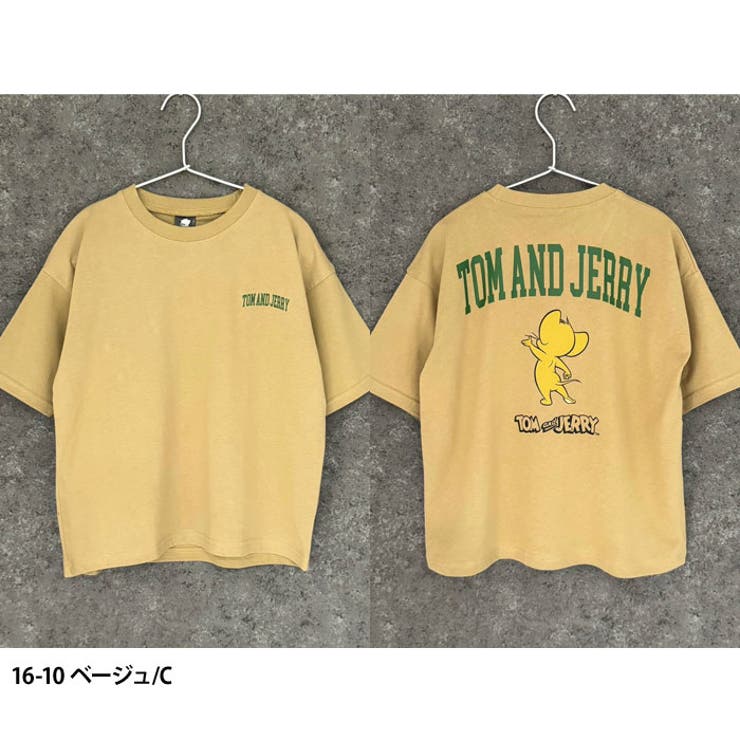 【送料無料】メンズTシャツ半袖プリントロゴトムとジェリートムジェリトム&ジェリーゆるシルエットBIGバックプリントカジュアルアメカジストリートMLXL「T24-100」