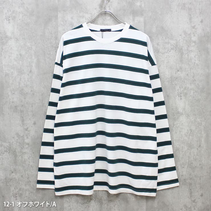 ボーダーロンT メンズ Tシャツ[品番：MSSK1628049]｜NEXT WALL