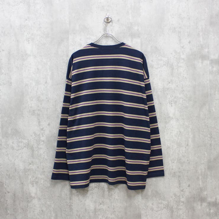 ボーダーロンT メンズ Tシャツ | NEXT WALL | 詳細画像15 