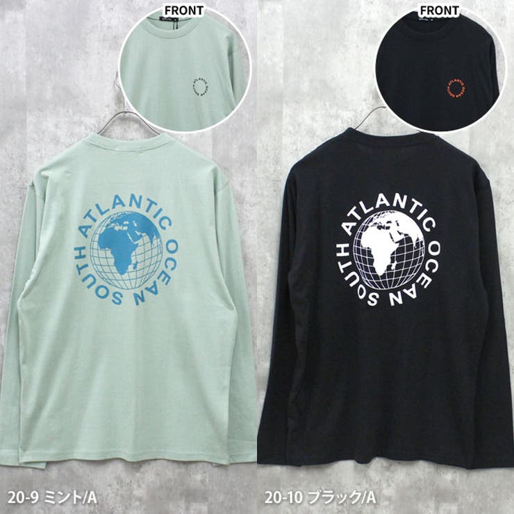 【送料無料】バックプリントロンTフロントプリントロンTメンズ長袖TシャツティーシャツクルーネックプリントロゴプリントシスキーSHISKYカジュアルストリートシンプルMLXL「844-11」