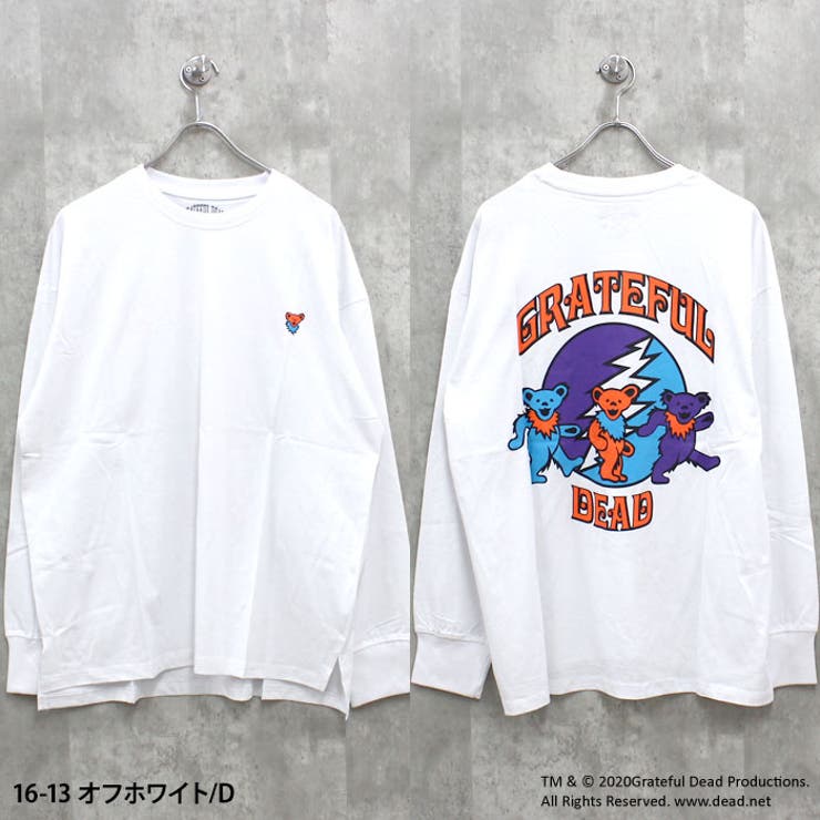 GRATEFULDEAD オーバーサイズロングスリーブTシャツ メンズ[品番