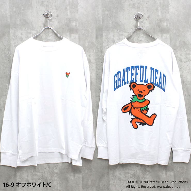 GRATEFULDEAD オーバーサイズロングスリーブTシャツ メンズ[品番