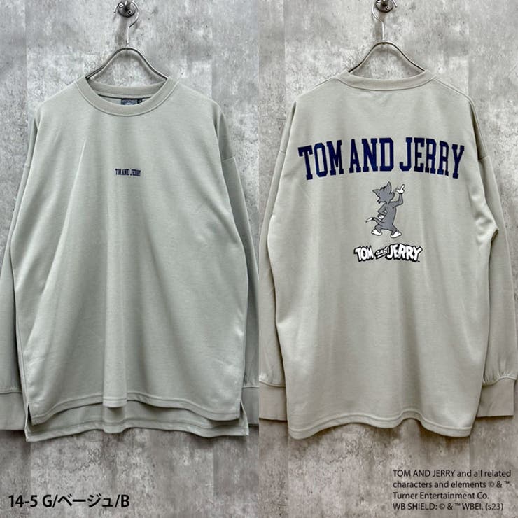 TOM&JERRY バックプリントBIGトレーナー メンズ | NEXT WALL | 詳細画像6 