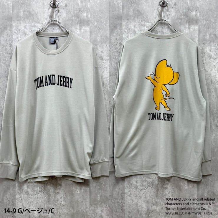 TOM&JERRY バックプリントBIGトレーナー メンズ | NEXT WALL | 詳細画像9 