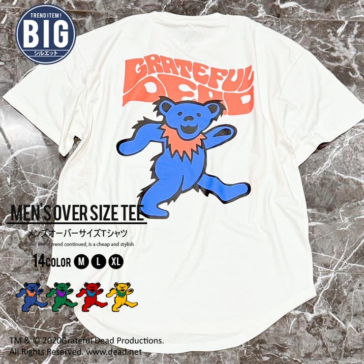 GRATEFULDEAD オーバーサイズTシャツ メンズ | NEXT WALL | 詳細画像1 