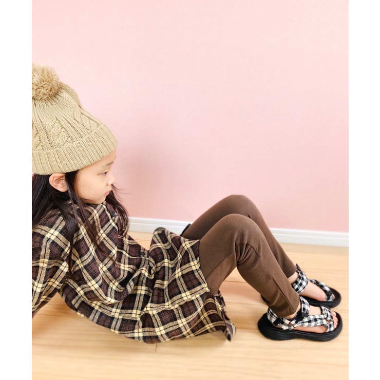 20-17ブラウン | キッズ 子供服 ストレッチパンツ | NEXT WALL