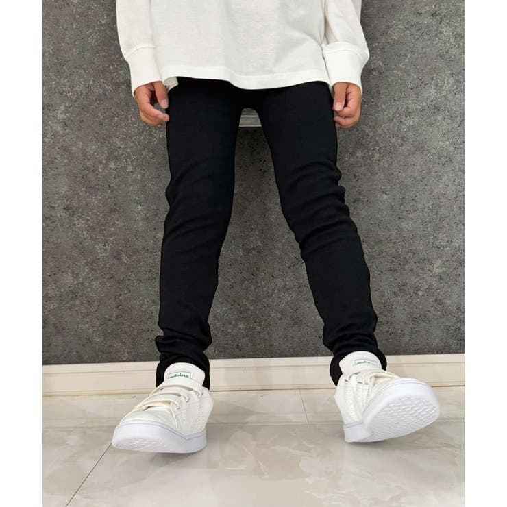 20-20ブラック | キッズ 子供服 ストレッチパンツ | NEXT WALL