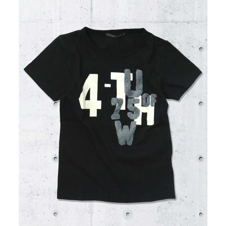 3-3ブラック | キッズ 半袖Tシャツ 子供服 | NEXT WALL