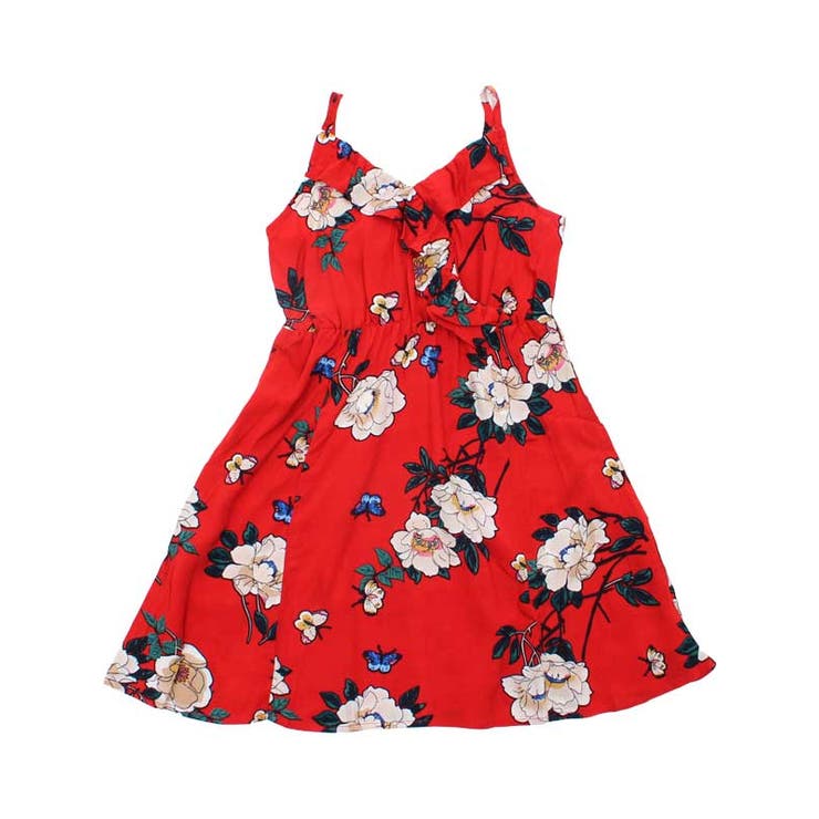 独特な キッズ 子供服 花柄ワンピース[品番：MSSK1626853]｜NEXT WALL 100（95～104cm）